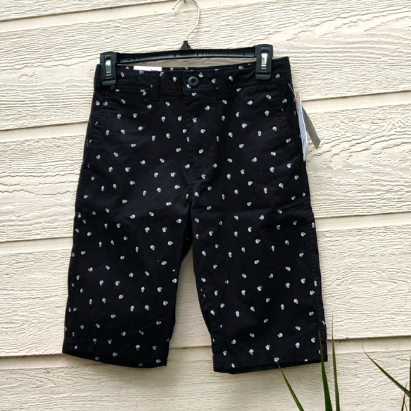 Univibe size 12 color black white boys shorts - Picture 1 of 7
